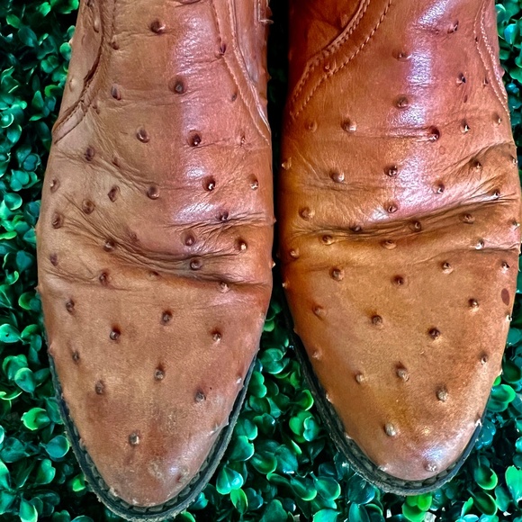 Ostrich Boots - Mens - Potro Salvaje - Size 7.5 - Picture 8 of 9